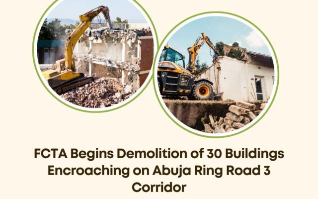 FCTA demolition Ring Road 3 Abuja