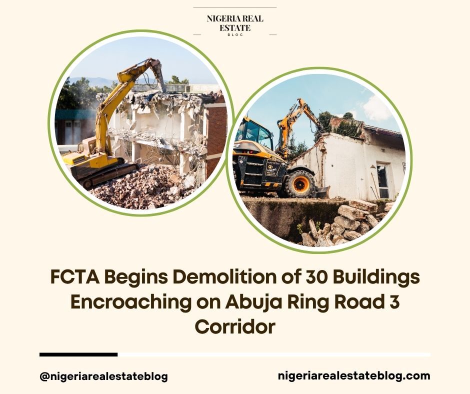 FCTA demolition Ring Road 3 Abuja
