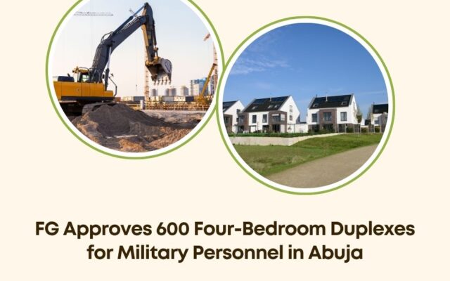 FG approves 600 duplexes military personnel Abuja