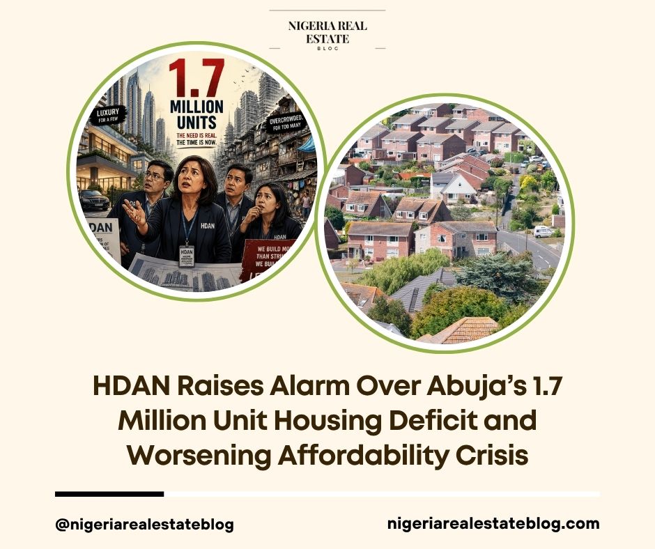 Abuja 1.7 million housing deficit HDAN
