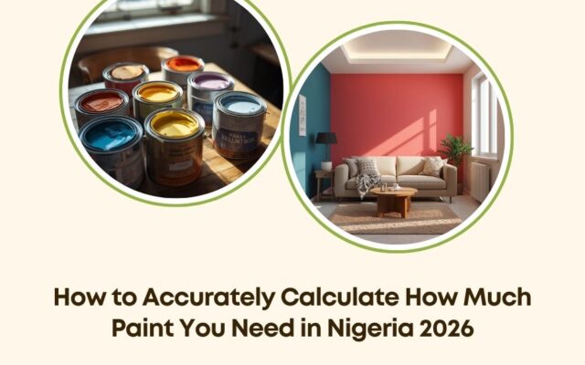 calculate how much paint needed Nigeria