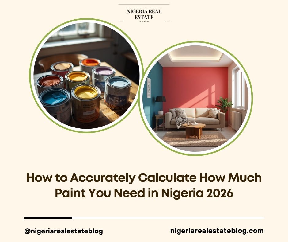 calculate how much paint needed Nigeria