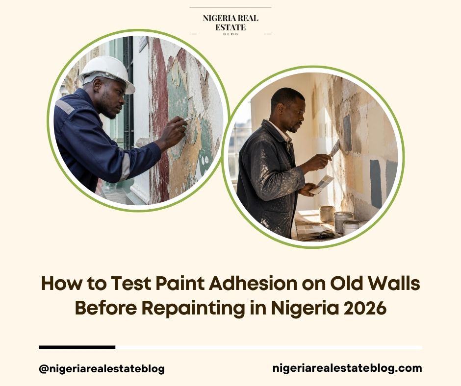 test paint adhesion old walls Nigeria