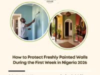 protect freshly painted walls Nigeria