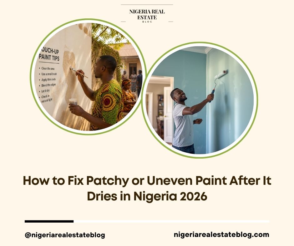 fix patchy uneven paint Nigeria