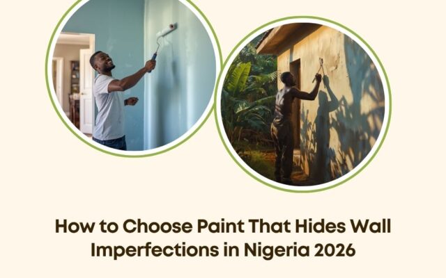 paint that hides wall imperfections Nigeria