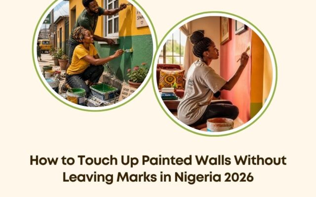 touch up painted walls Nigeria