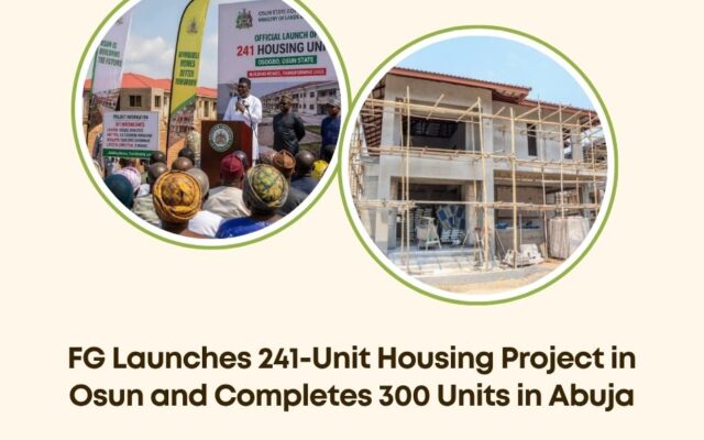 FG housing project Osun Abuja 2026