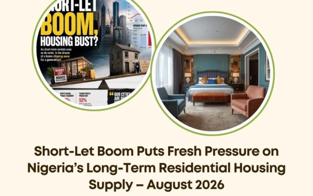 short-let boom housing supply Nigeria