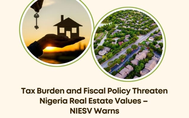 tax burden real estate values Nigeria NIESV