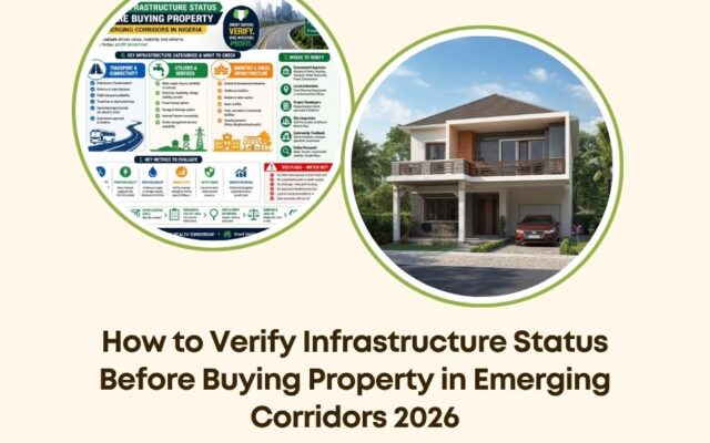 verify infrastructure before buying property 2026