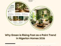 green rising paint trend Nigeria 2026