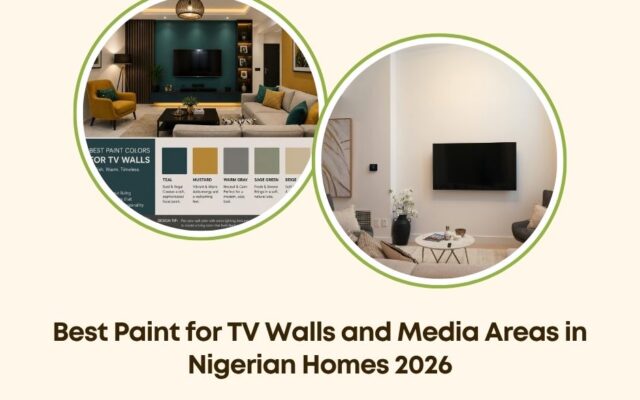 best paint for TV walls Nigeria