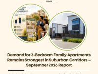 demand 3-bedroom apartments suburban corridors 2026