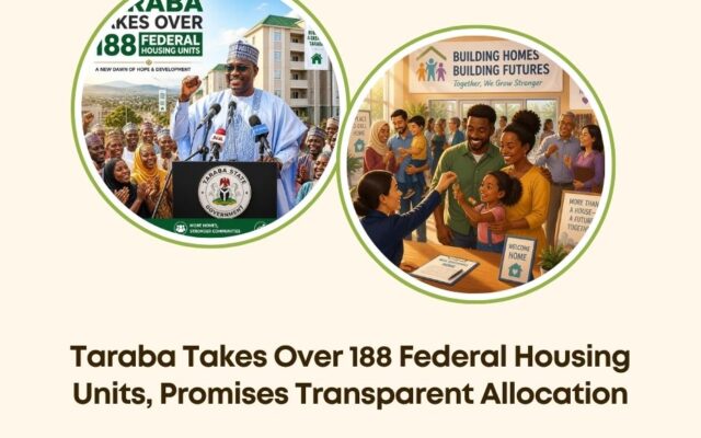 Taraba Federal Housing units 2026