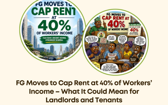 FG rent cap 40% workers income 2026