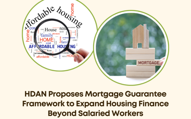 HDAN mortgage guarantee framework 2026