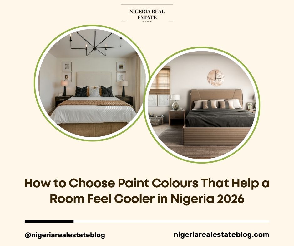 paint colours make room feel cooler Nigeria