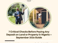 before paying deposit property Nigeria 2026