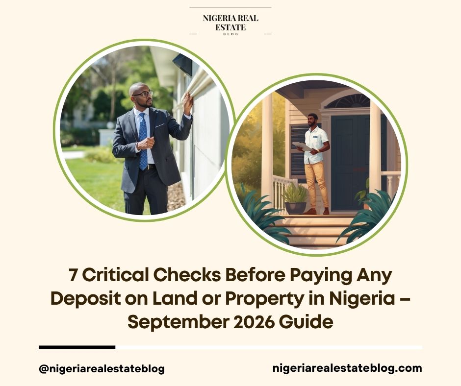 before paying deposit property Nigeria 2026