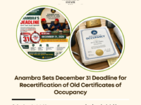 Anambra C of O recertification deadline 2026
