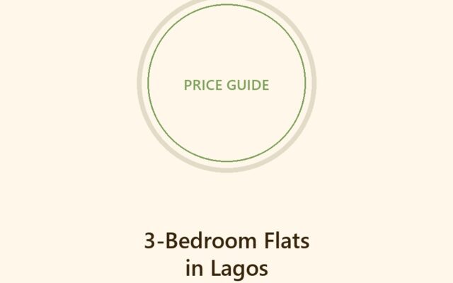 3 bedroom flat prices in Lagos 2026