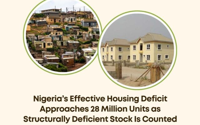 Nigeria housing deficit 28 million