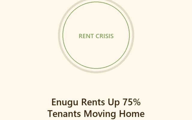 Enugu two bedroom rents up 75 percent with tenants moving to villages